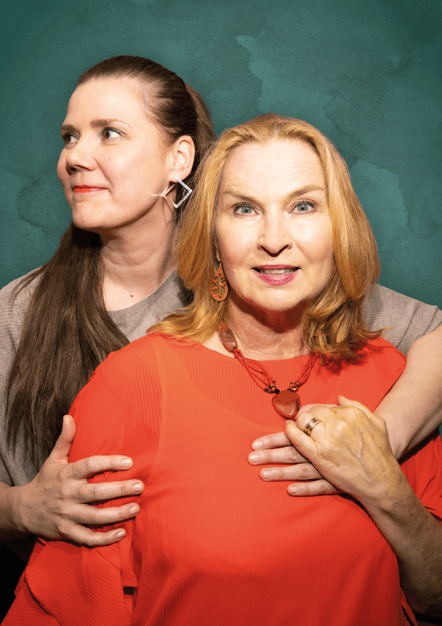 Sirja Sauros ja Sari Havas