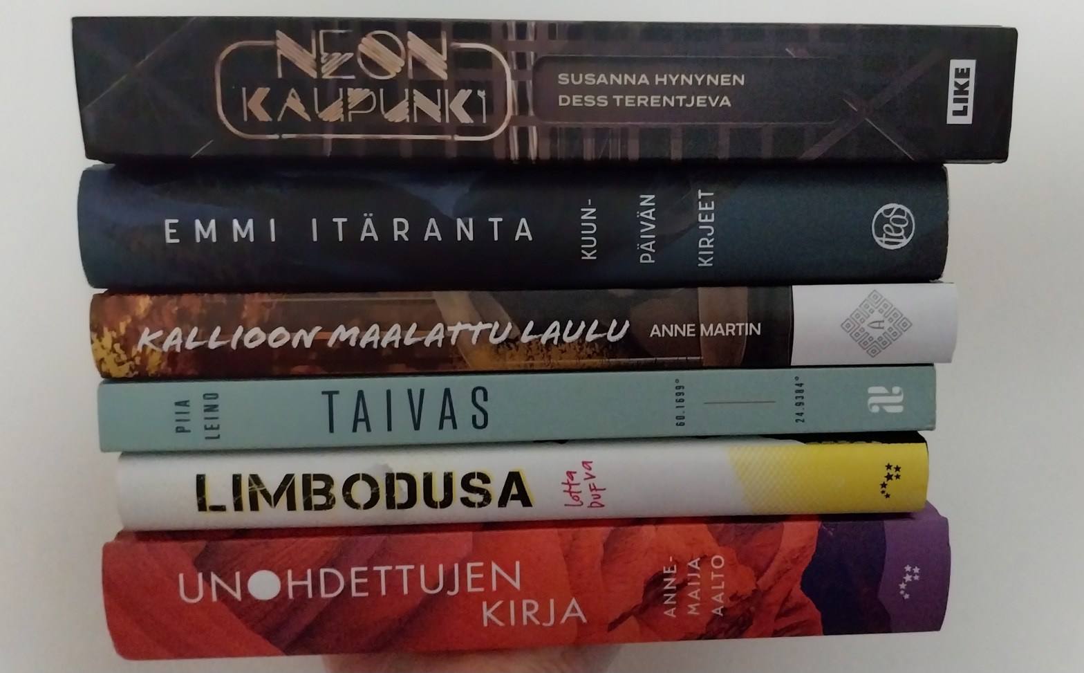 Vinkkejä dystopiaa kaipaaville